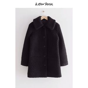 & Other Stories Faux Shearling Coat